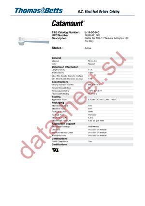 L-11-50-9-C datasheet  